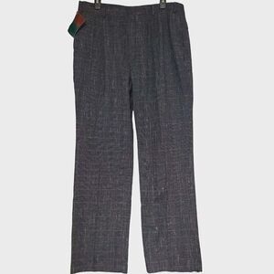Vintage Oakton Limited Tweed Dress Pants 38x32 Mens Dead Stock NWT Made in US